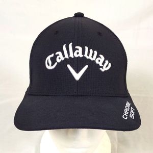 Callaway Rogue ST Apex Odyssey Chrome Soft Tour Logos Hat NWOT Adjustable Black